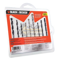 BLACK+DECKER 46-Piece Drilling & Screwdriving Set, BDA46SDDD