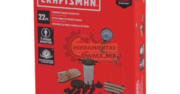 Kit Purgador de Frenos Manual para Automoción CRAFTSMAN CMMT98287