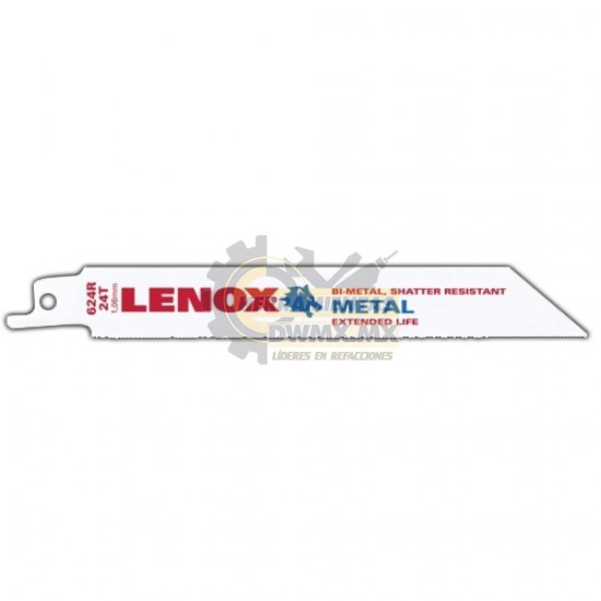 Sierra Sable Bi-Metálica 624R Lenox 20496