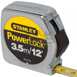 Flexometro Cinta Métrica Power Lock Stanley 33-215