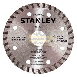 Disco Diamantado Turbo 4" Stanley STA47400L