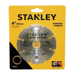 Disco Diamantado Segmentado 4" Stanley STA47402L