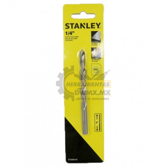 Broca para Metal 1/4"Stanley STA50014C