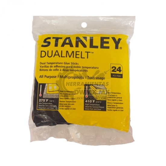 Barras de silicón Dualmelt Stanley GS20DT