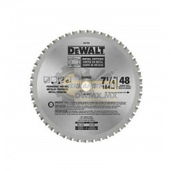 Hoja Sierra para Corte Metal 7-1/4'' x 48T DEWALT DWA7766