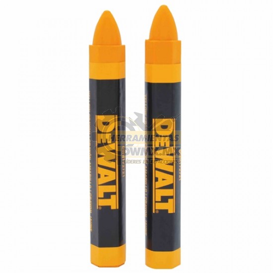 Crayón Amarillo para madera DeWalt DWHT72721